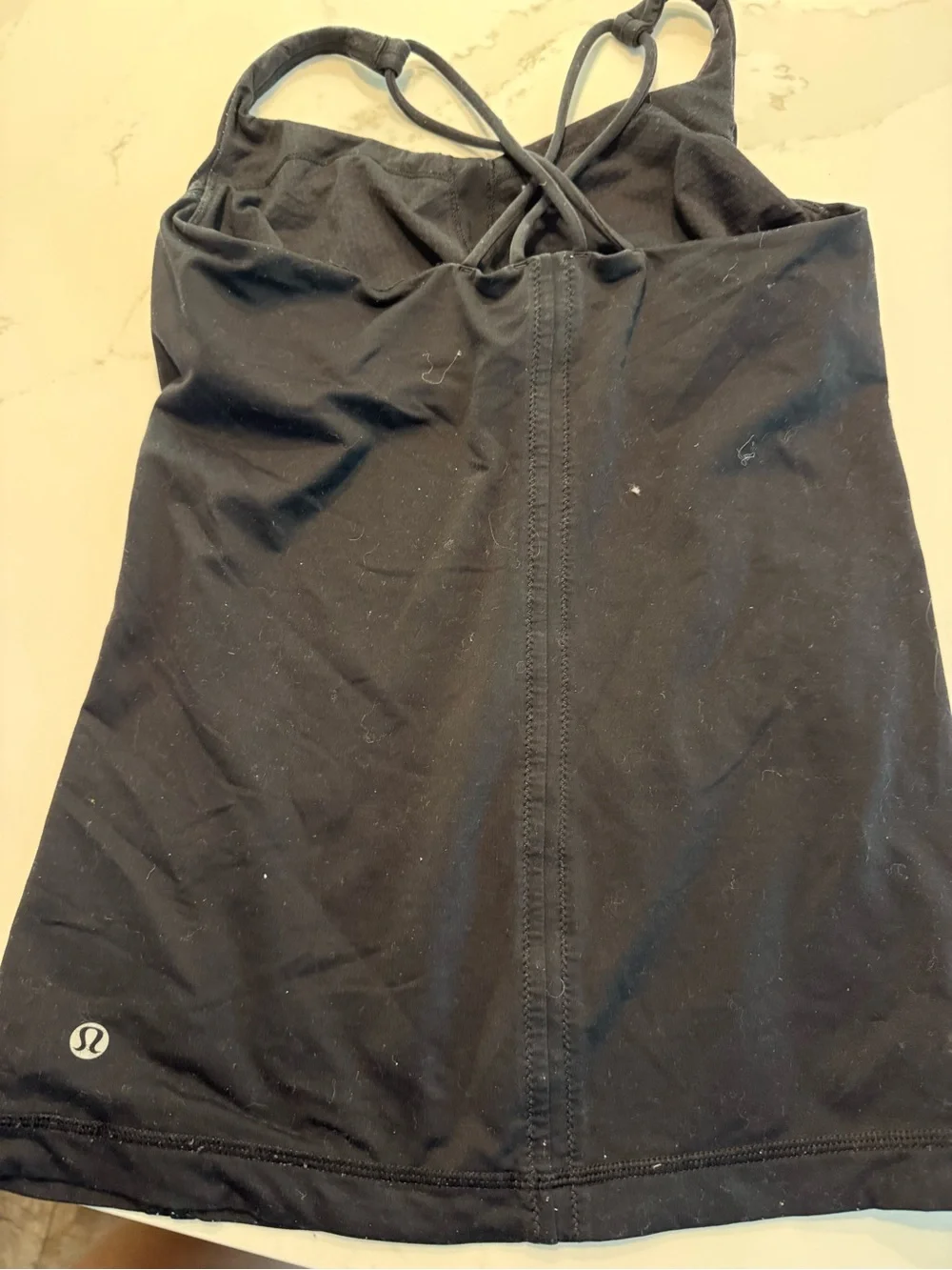 lululemon athletica Black Tank Top